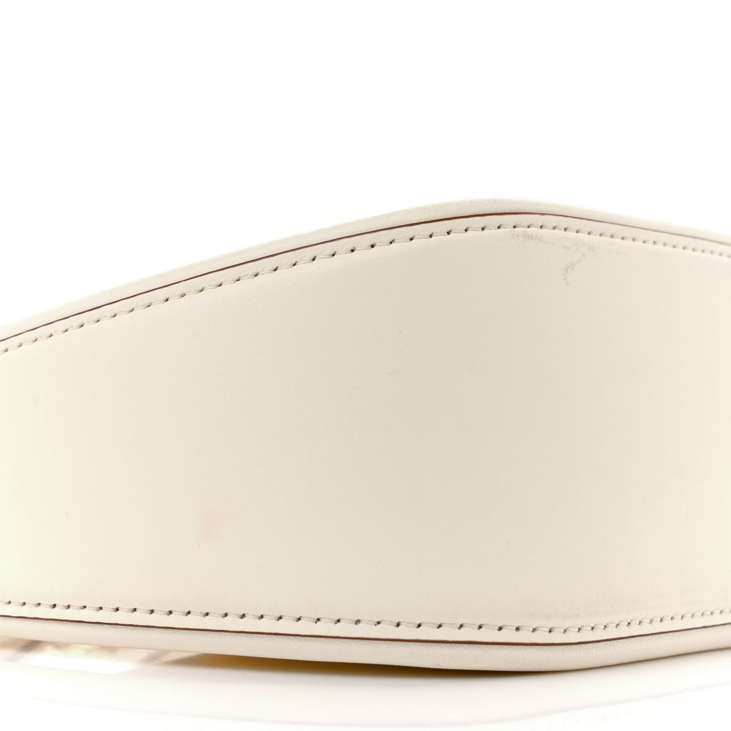Nappa Mini Vlogo Moon Hobo Bag Ivory