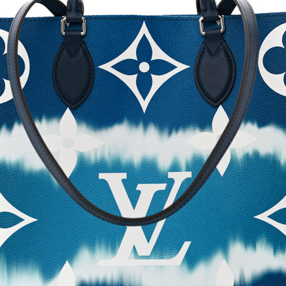 Louis Vuitton Monogram Escale Onthego GM Blue 8 of 13