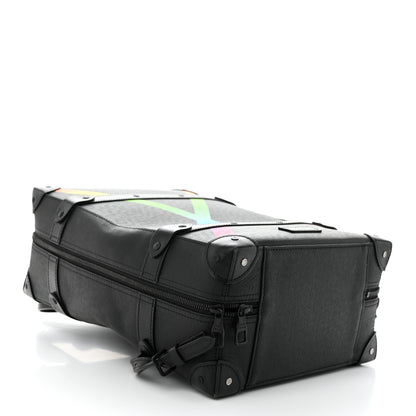 Louis Vuitton Taiga Rainbow Soft Trunk Backpack PM Black 4 of 15