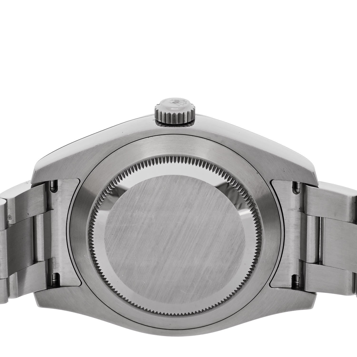 Rolex Stainless Steel 40mm Air-King Oyster Perpetual Watch Black 116900 4 of 5