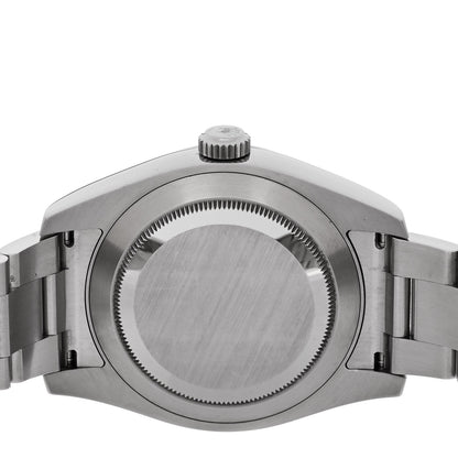 Rolex Stainless Steel 40mm Air-King Oyster Perpetual Watch Black 116900 4 of 5