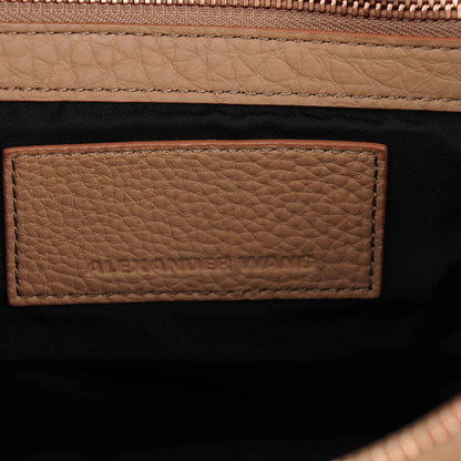 Alexander Wang Pebbled Lambskin Rockie Truffle Rose Gold Hardware 6 of 8