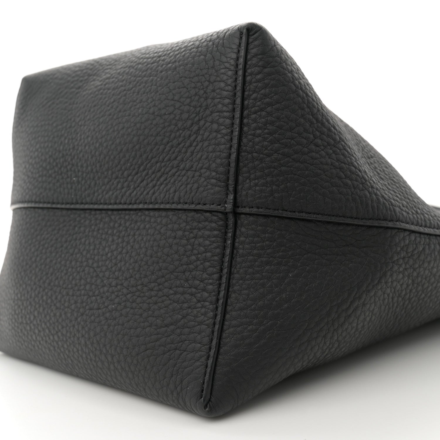 The Row Grained Calfskin Medium N/S Park Tote Black 10 of 11