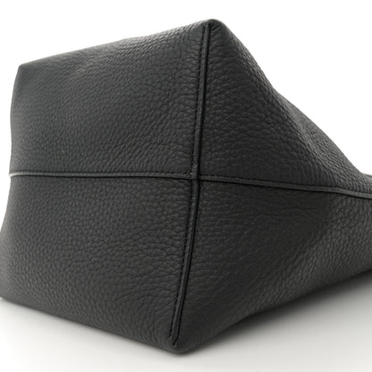 The Row Grained Calfskin Medium N/S Park Tote Black 10 of 11