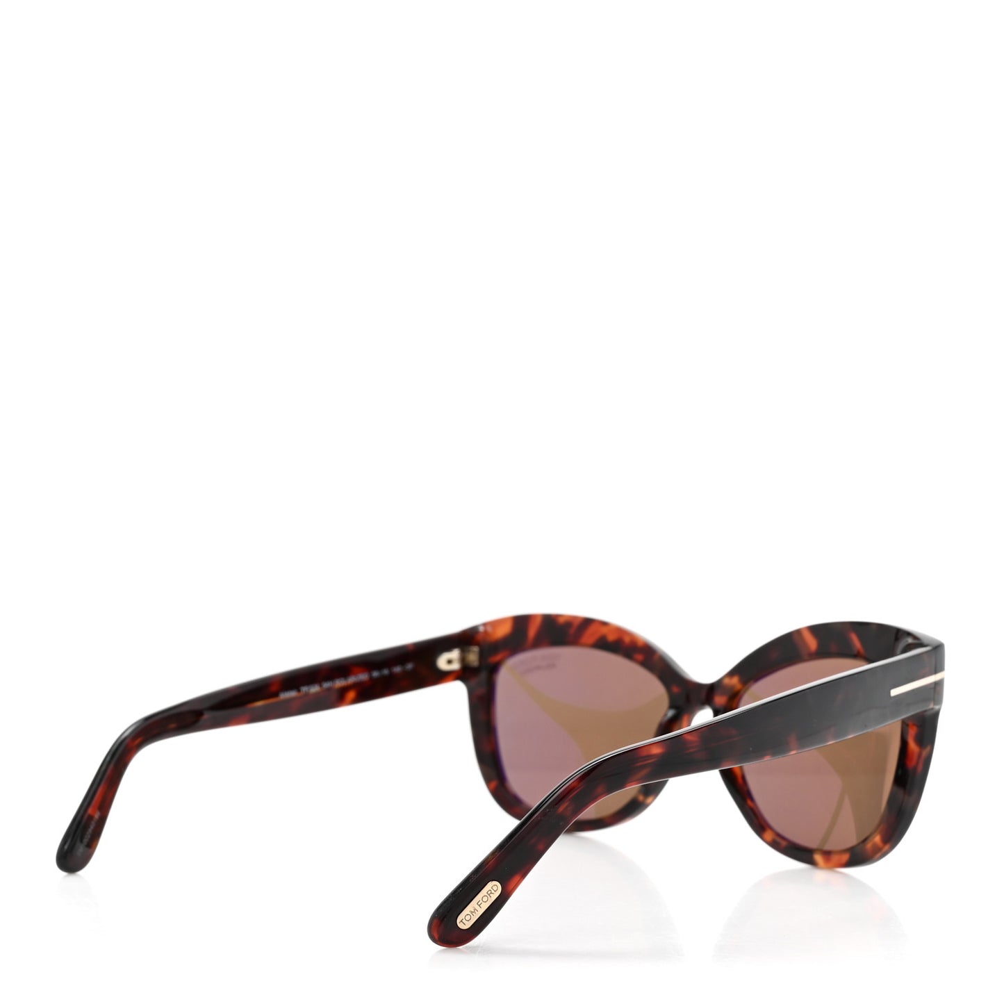 Acetate Alistair Cat Eye Sunglasses TF524 Tortoise