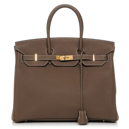 Hermes Togo Birkin 35 Etoupe 23 of 29