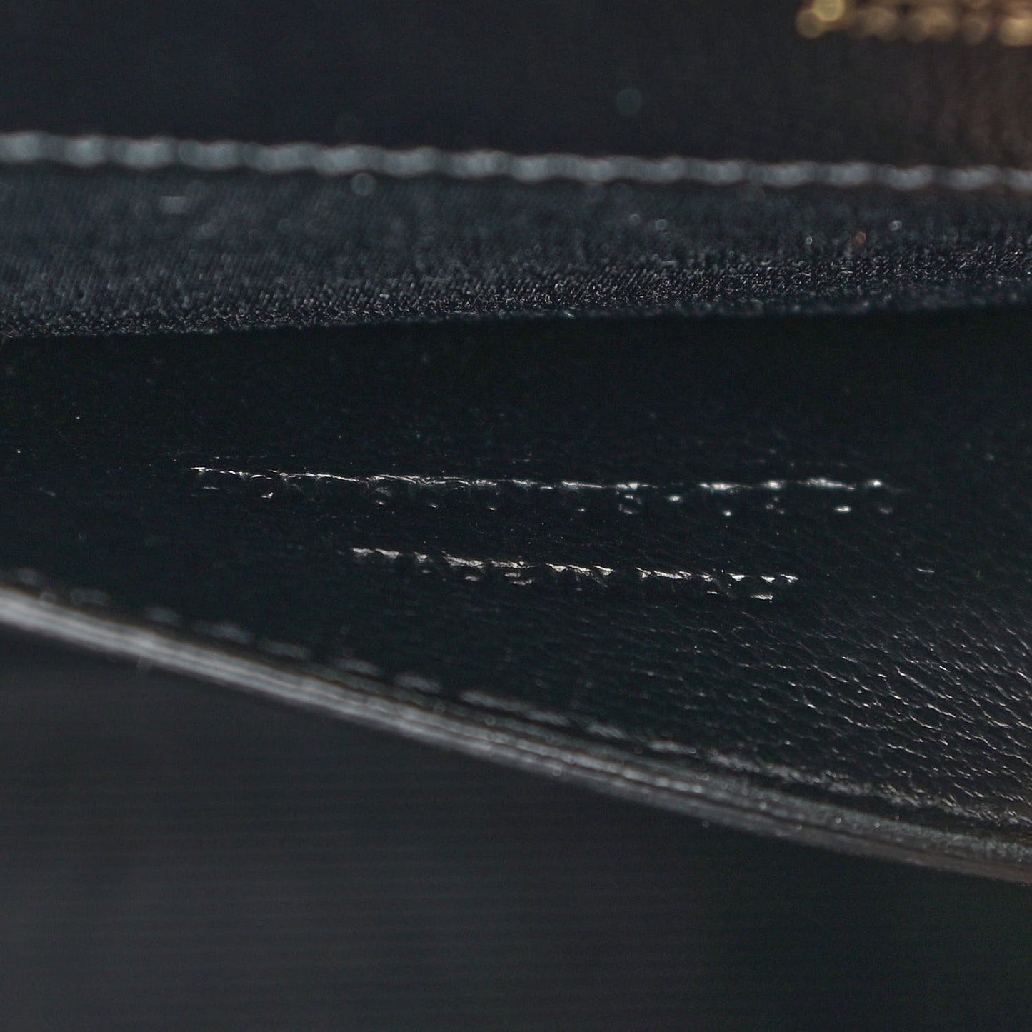 Grain De Poudre Textured Mixed Matelasse Triquilt Medium Monogram Satchel Black