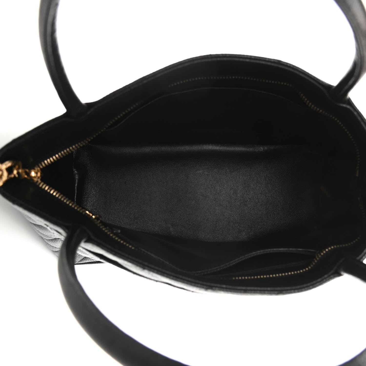 Chanel Caviar Quilted Medallion Tote Black 5 of 10