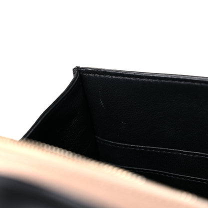 Chanel Caviar Quilted Large CC Filigree Vanity Case Beige Black 12 of 14