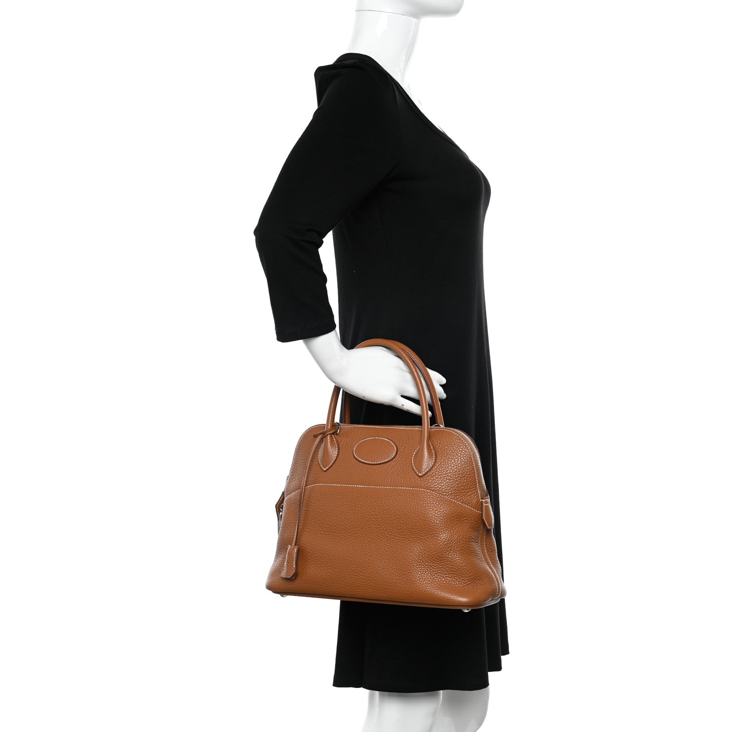 Hermes Taurillon Clemence Bolide 31 Gold 2 of 13