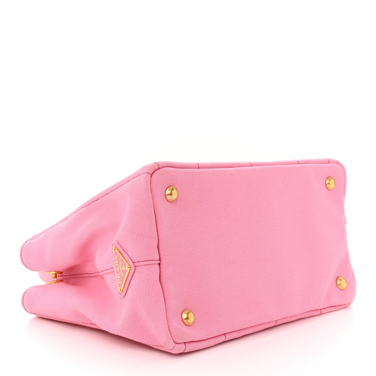Prada Canapa Small Logo Tote Geranio White 4 of 14