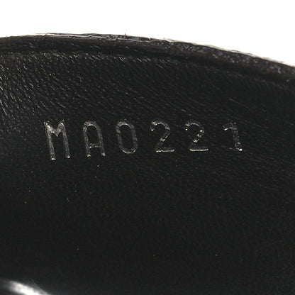 Louis Vuitton Patent Monogram Lock It Flat Mules 39 8 of 9