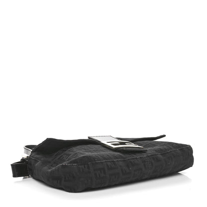 Fendi Nylon Zucca Baguette Black 4 of 10