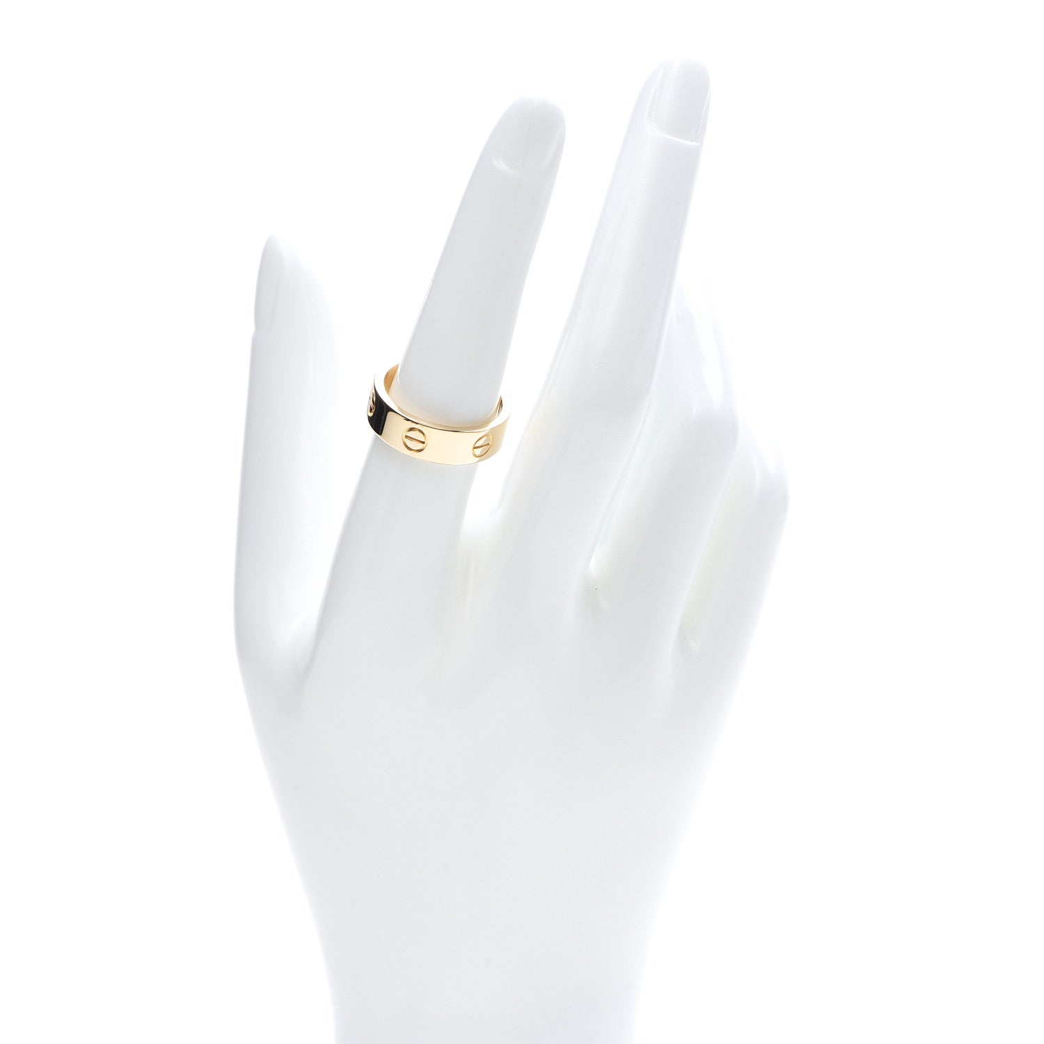 Cartier 18K Yellow Gold 5.5mm LOVE Ring 57 8 2 of 4