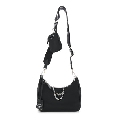 Prada Nylon Re-Edition 2005 Shoulder Bag Black 1 of 12