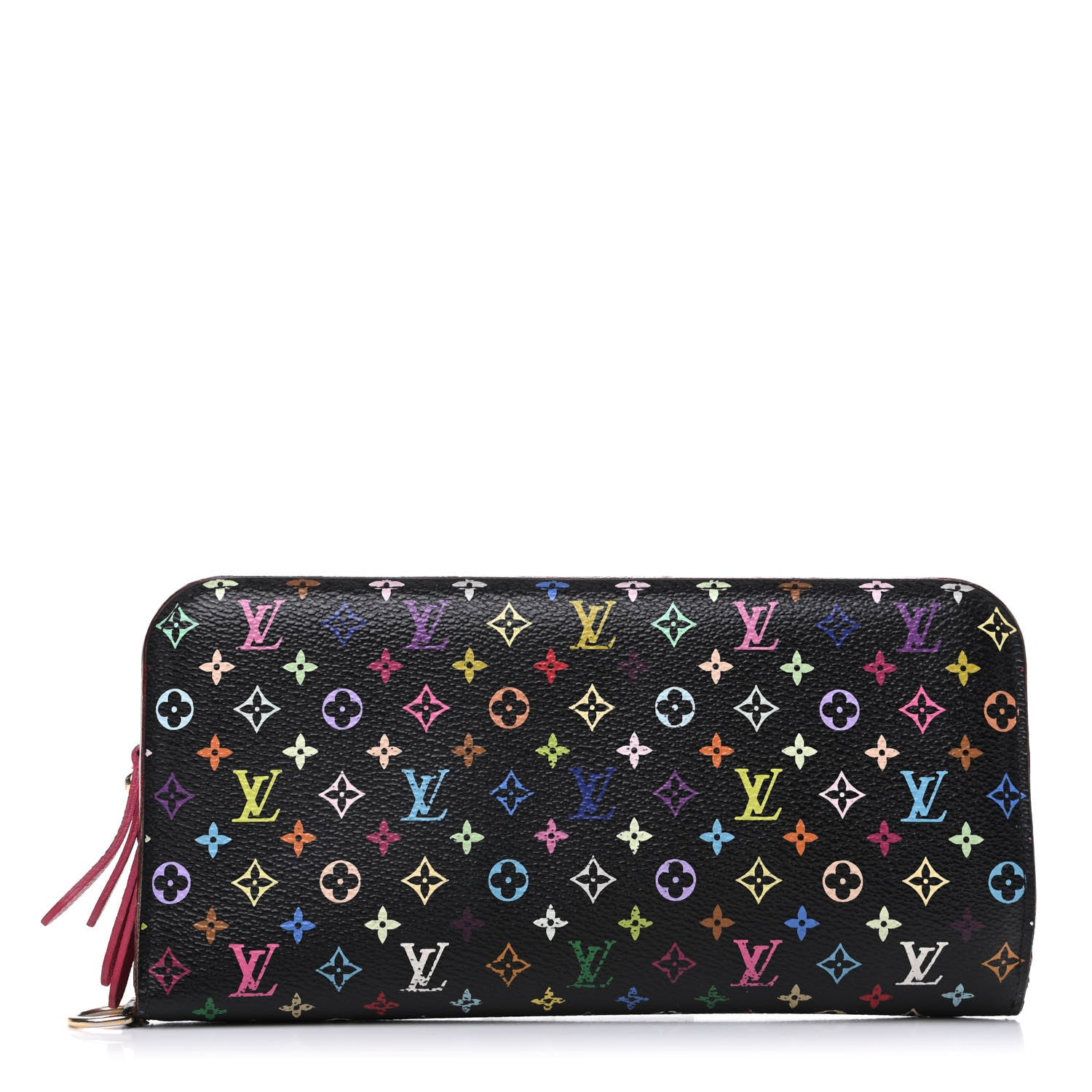 Louis Vuitton Monogram Multicolor Insolite Wallet Black Grenade 1 of 7