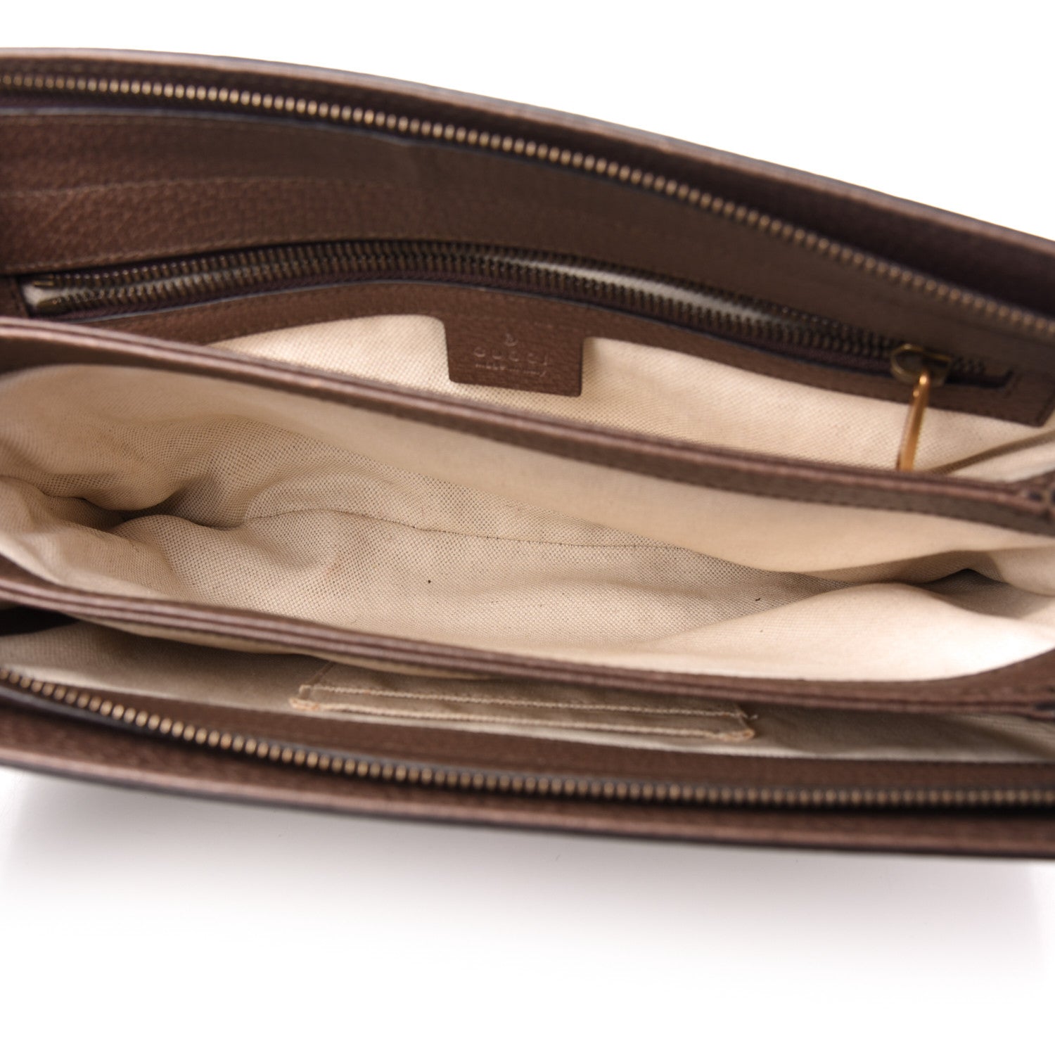 Gucci GG Supreme Monogram Web Medium Ophidia Shoulder Bag Beige New Acero 5 of 11