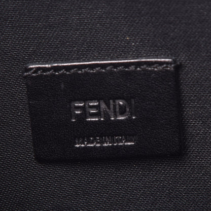Fendi Vitello Century Elite Monster Eyes Pouch Black Graphite 6 of 10