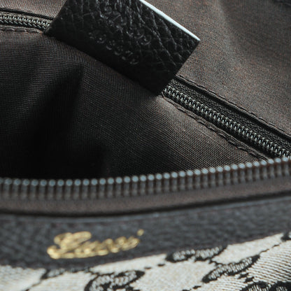 Gucci Monogram Medium Abbey Tote Dark Brown 7 of 7