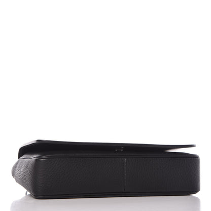 Balenciaga Pebbled Calfskin Everyday Chain Wallet Black 4 of 8