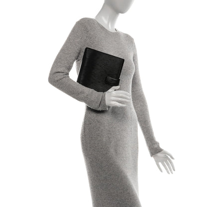 Louis Vuitton Epi Agenda Large Ring Agenda Black 2 of 6