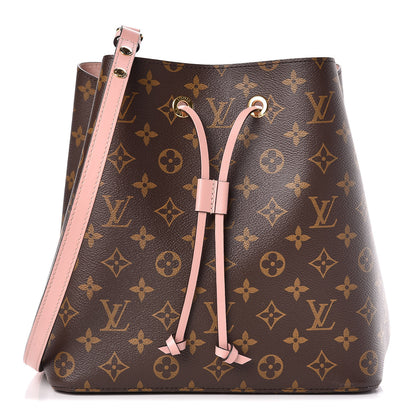 Louis Vuitton Monogram Neonoe MM Rose Poudre 1 of 12