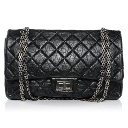 Chanel Aged Calfskin Quilted 2.55 Reissue 227 Flap Black 1 of 8