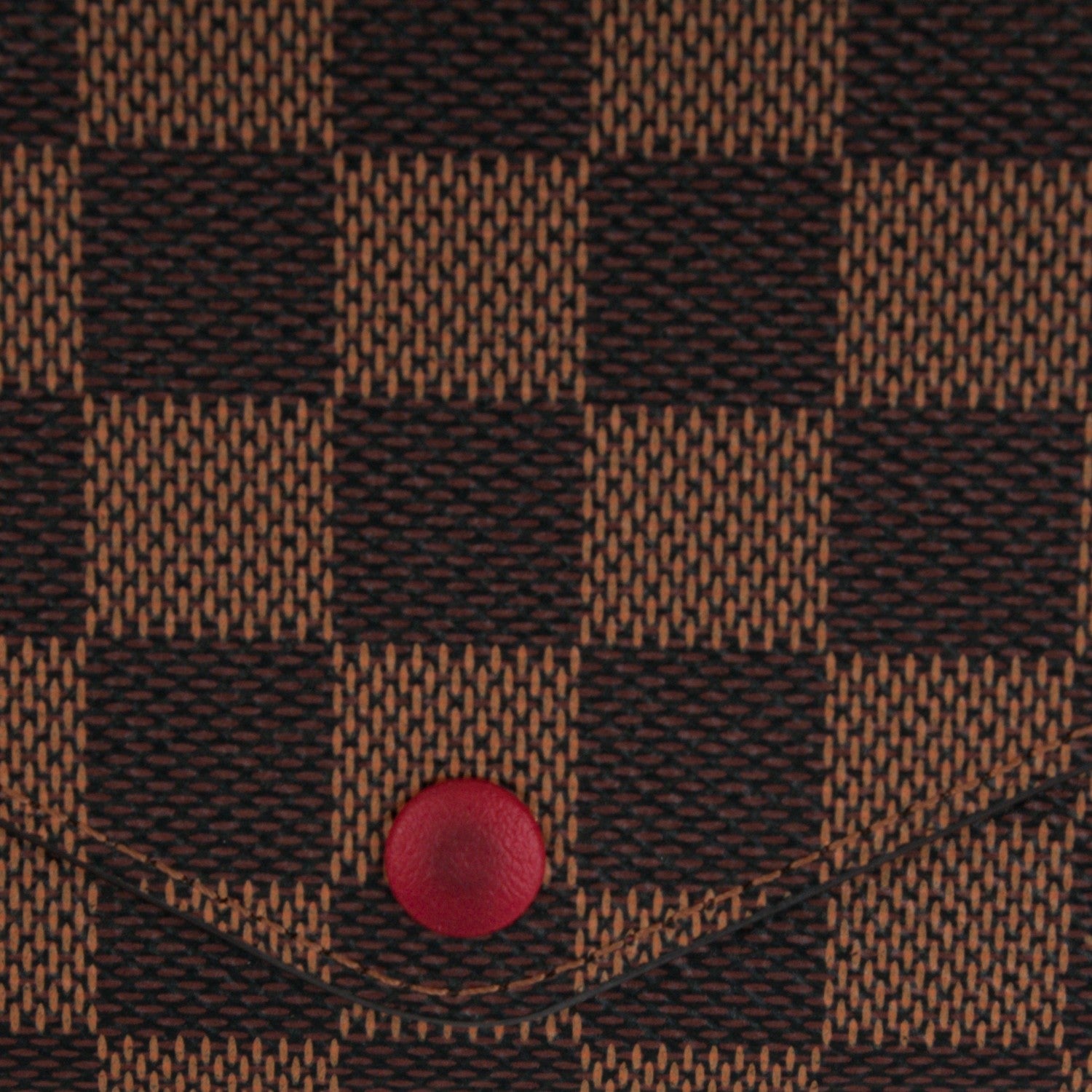 Louis Vuitton Damier Ebene Josephine Wallet Red 5 of 9