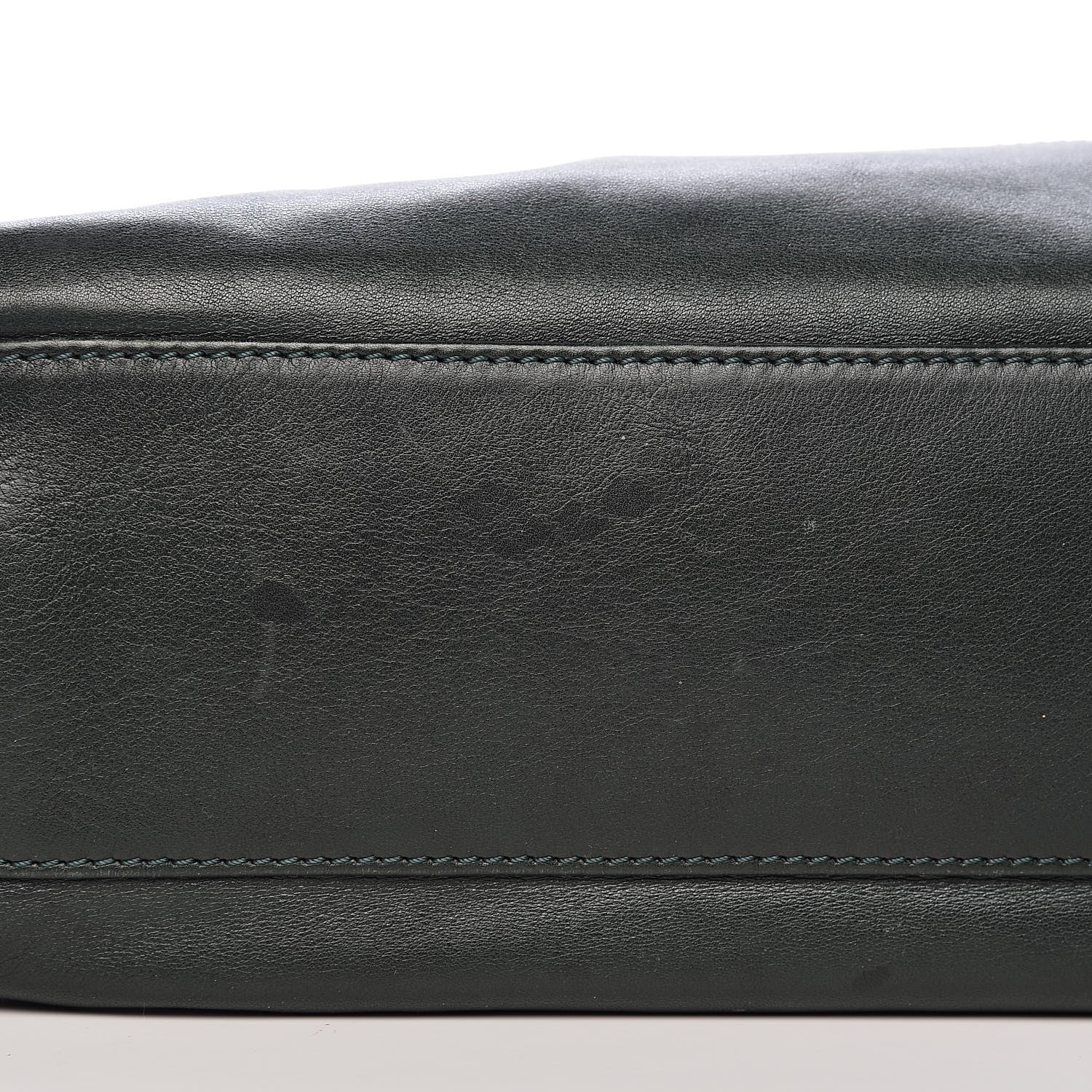 Chanel Lambskin CC Tassel Shoulder Bag Dark Green 11 of 12