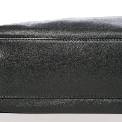 Chanel Lambskin CC Tassel Shoulder Bag Dark Green 11 of 12