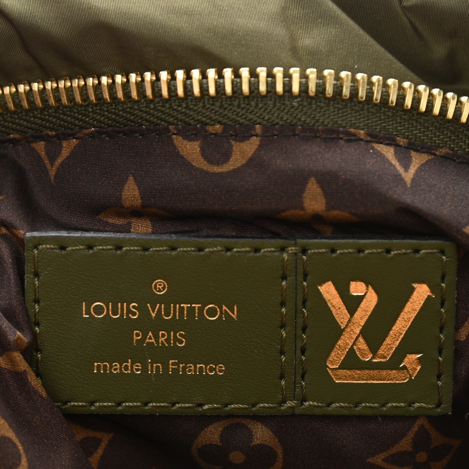 Louis Vuitton Econyl Monogram Pillow Maxi Multi Pochette Accessories Kaki Beige 7 of 10