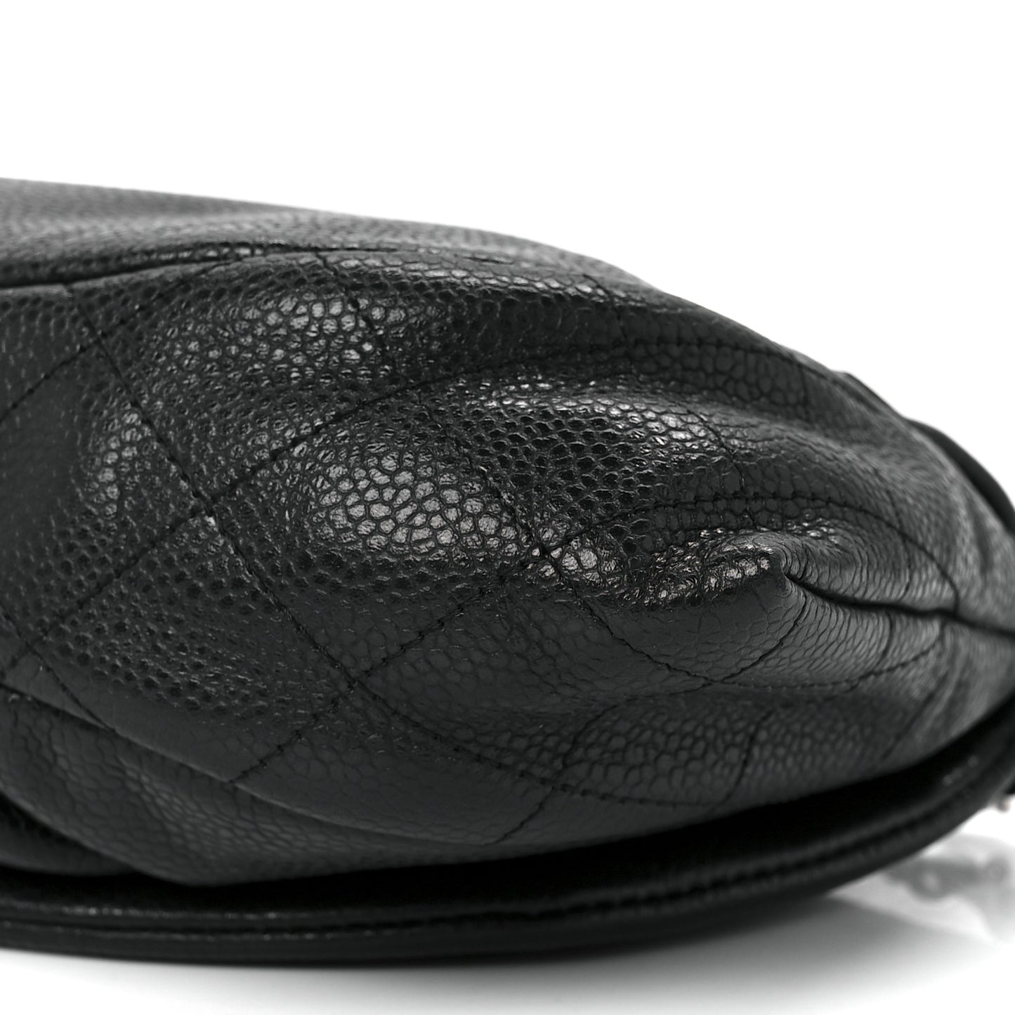Caviar Half Moon Wallet On Chain WOC Black