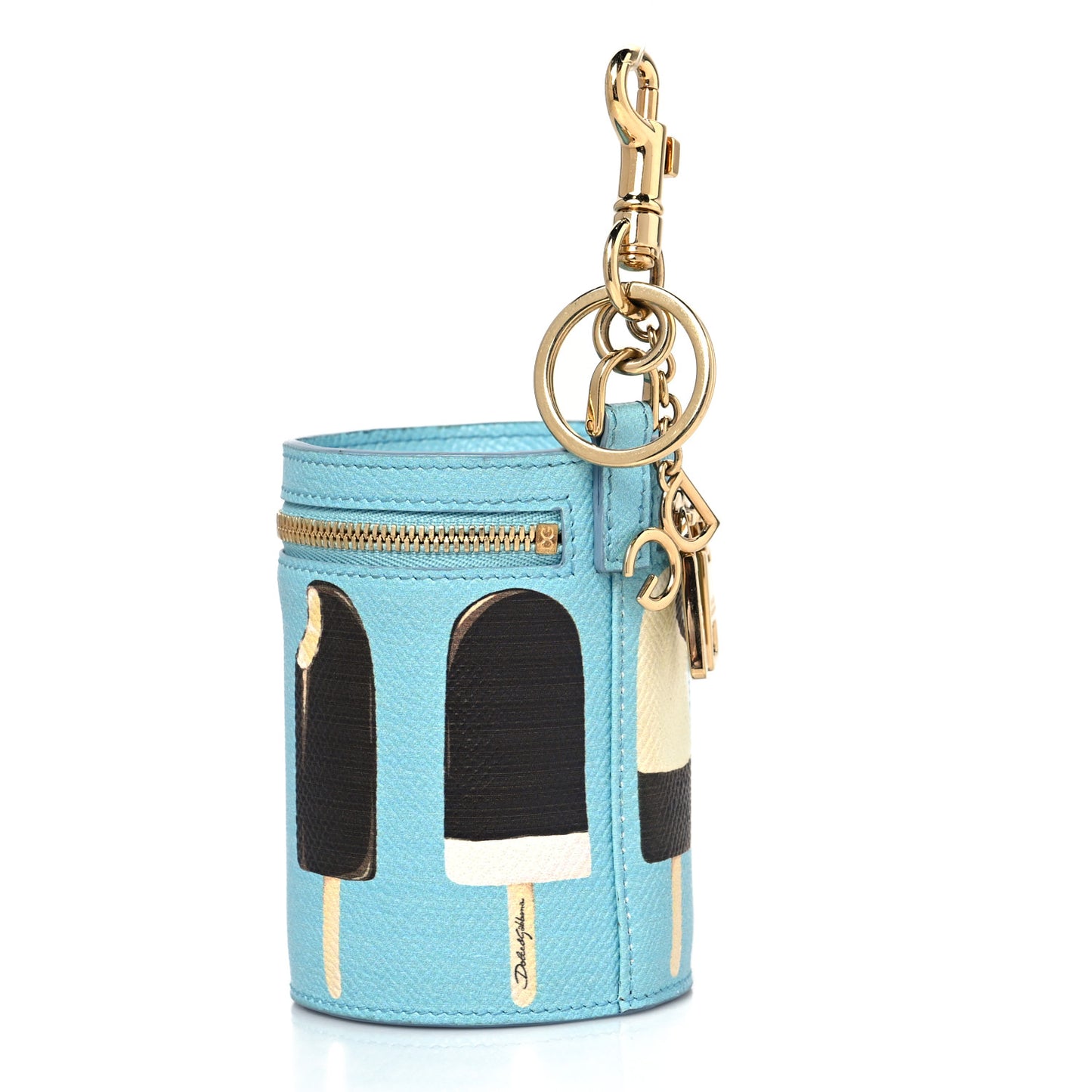 Dauphine Popsicle Printed Keychain Blue