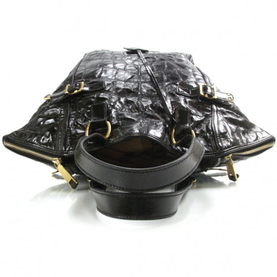 Patent Croc Downtown Tote