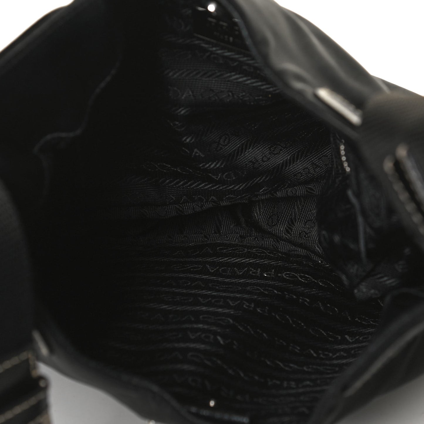 Tessuto Nylon Hobo Black