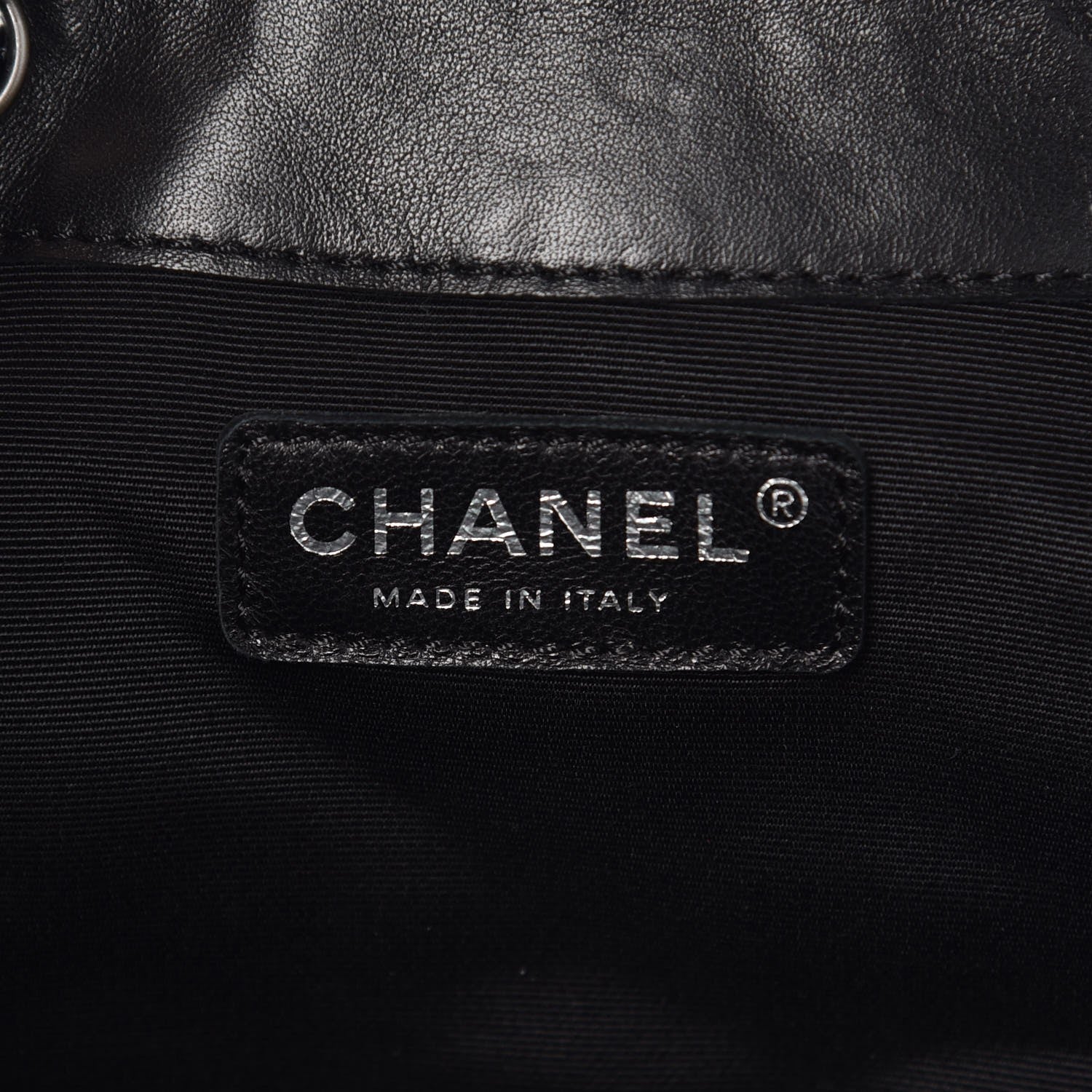 Chanel Lambskin Quilted Western Baluchon Fringe Bag Black 6 of 7