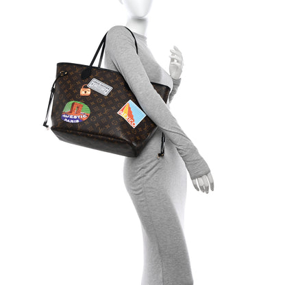 Louis Vuitton Monogram My LV World Tour Neverfull MM 2 of 9