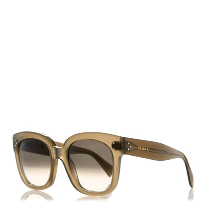 Celine Acetate New Audrey Sunglasses CL 41805/S Green 1 of 6