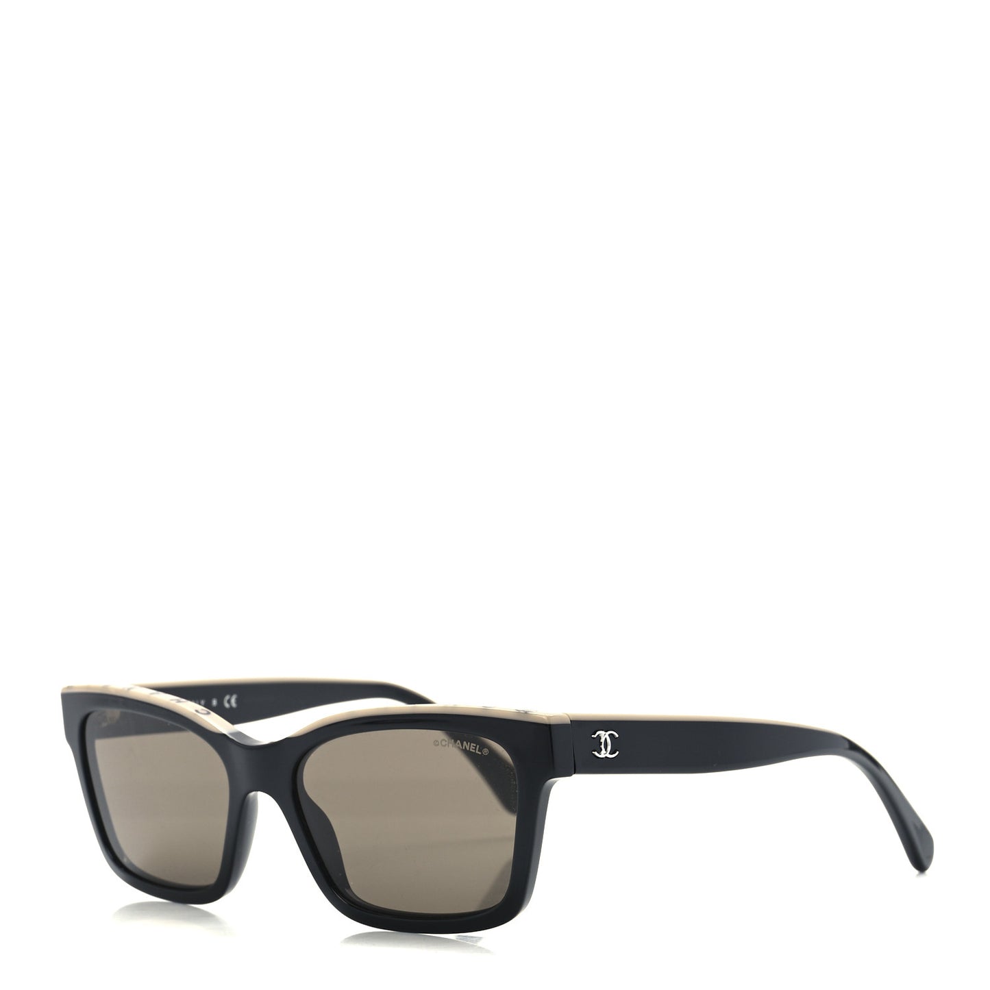 Acetate Square Sunglasses 5417 Black