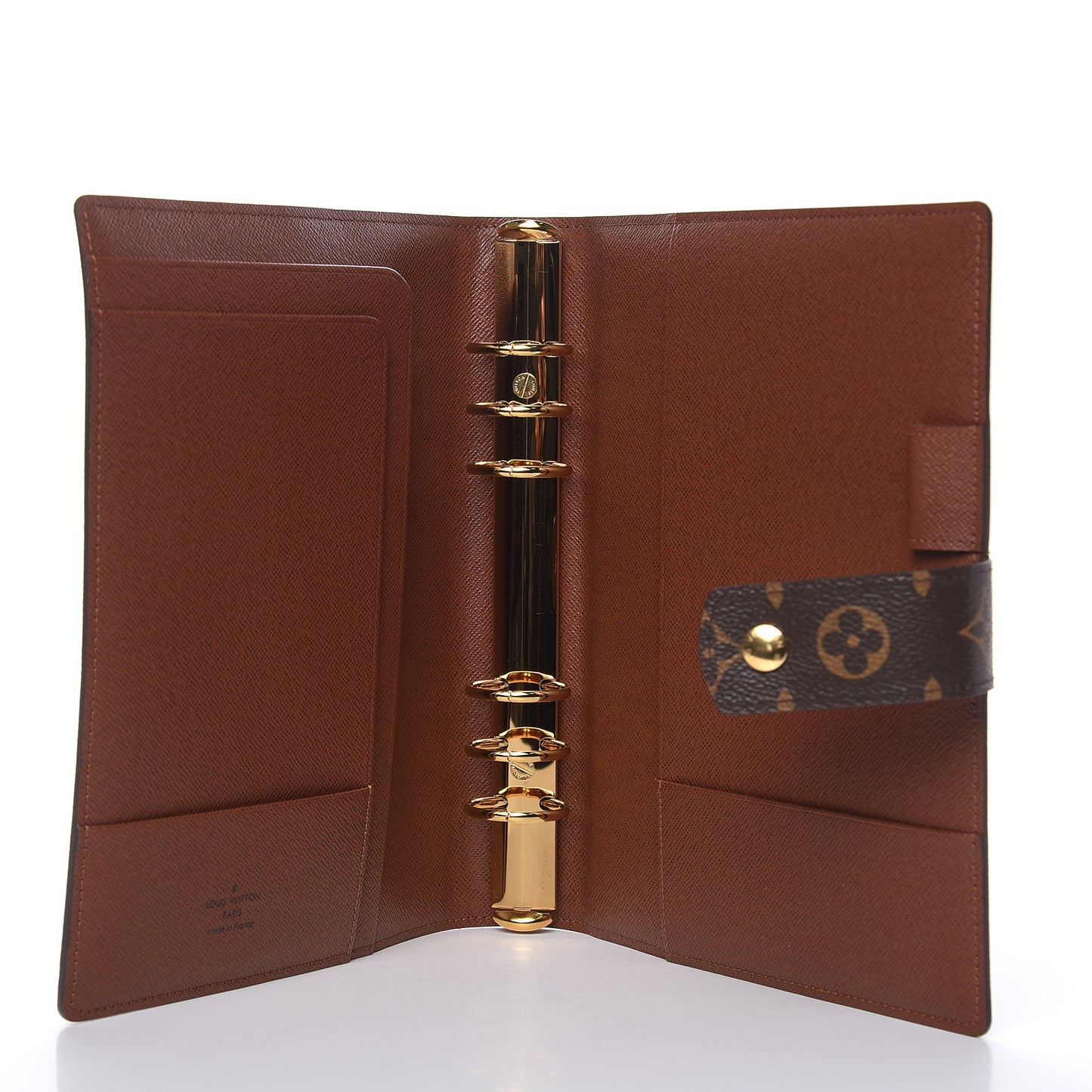 Monogram Large Ring Agenda Cover