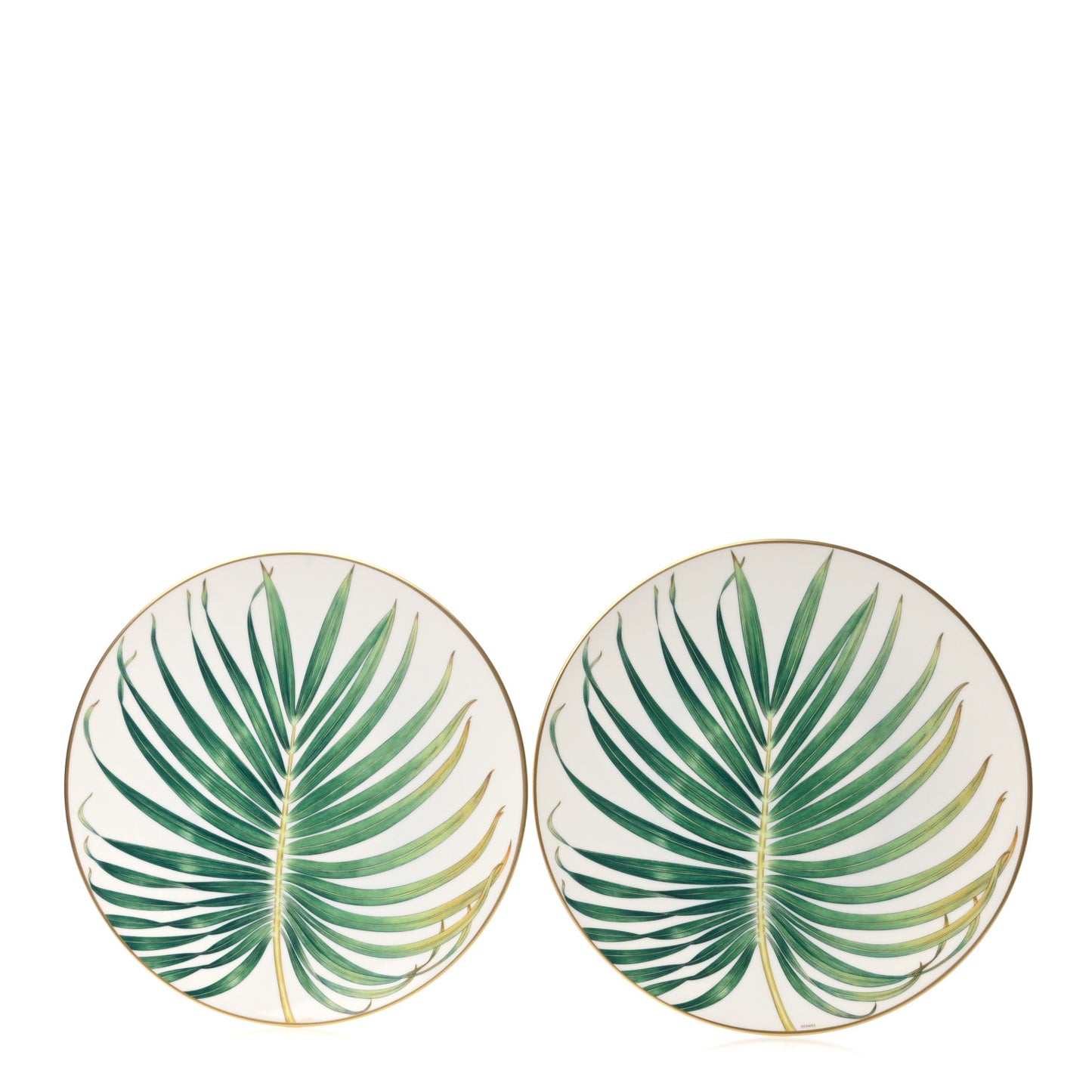 Porcelain Passifolia Dinner Plate N°2 Set of 2