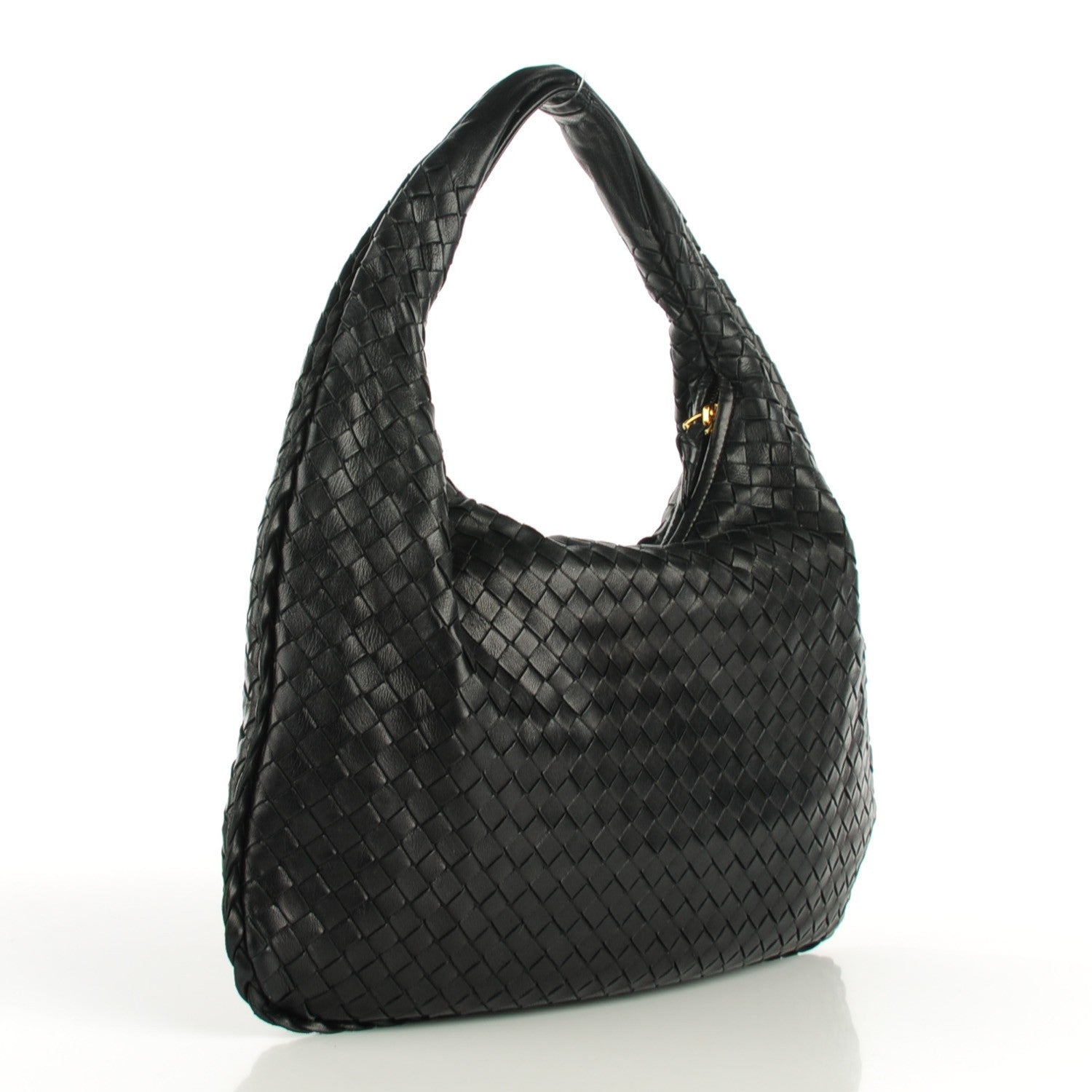Bottega Veneta Nappa Intrecciato Medium Veneta Hobo Black 3 of 9