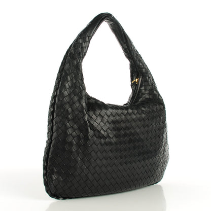 Bottega Veneta Nappa Intrecciato Medium Veneta Hobo Black 3 of 9
