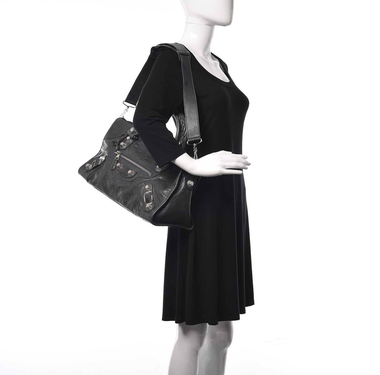 Agneau Giant 21 Silver Hardware Part Time Anthracite