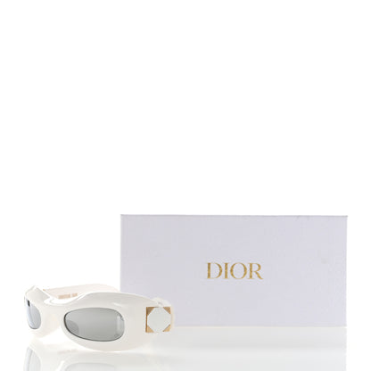 Christian Dior Lady 95.22 Round Sunglasses White 8 of 8