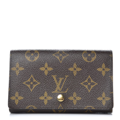 Louis Vuitton Monogram Porte-Monnaie Tresor Wallet 1 of 6