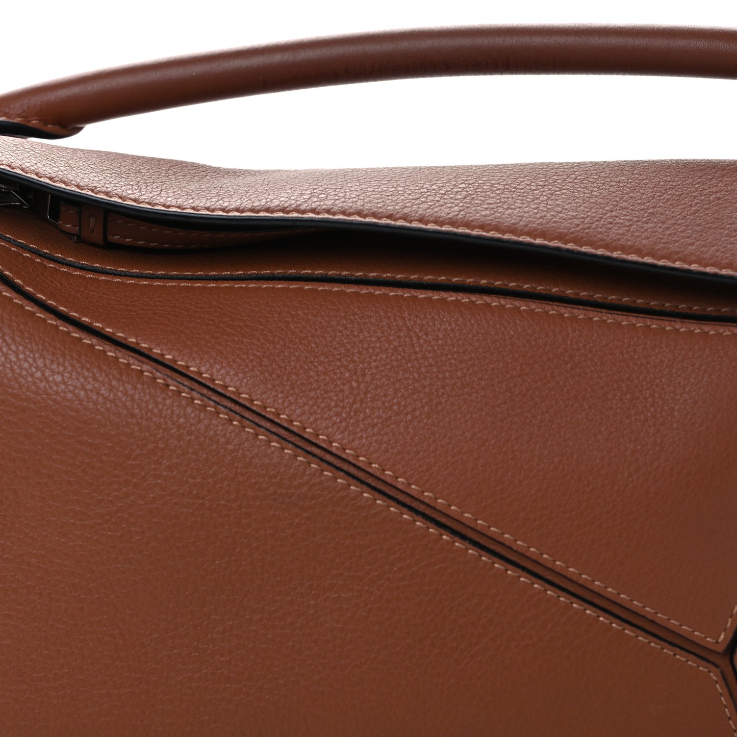 Calfskin Small Puzzle Bag Tan