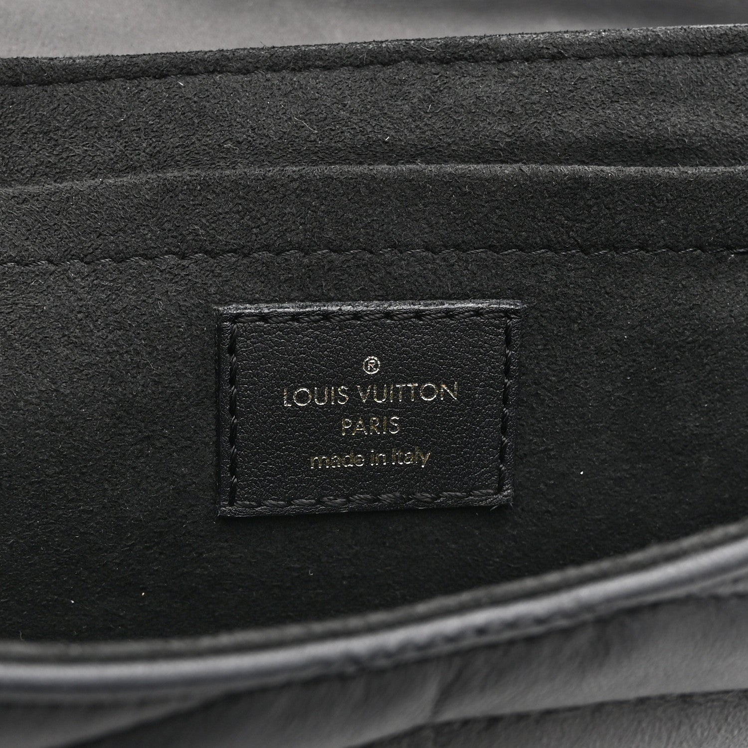 Louis Vuitton Calfskin New Wave Chain PM Black 6 of 9