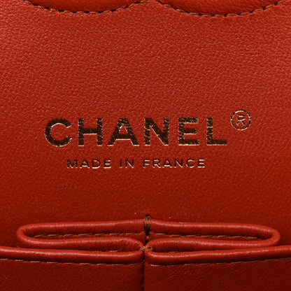 Chanel Lambskin Quilted Medium Double Flap Brown 6 of 14