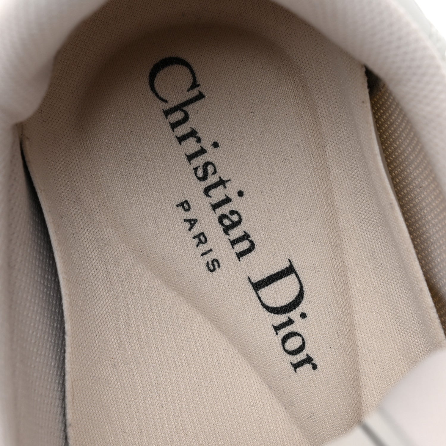 Christian Dior Calfskin Nylon Womens D-Sketch Sneakers 39 White 8 of 11